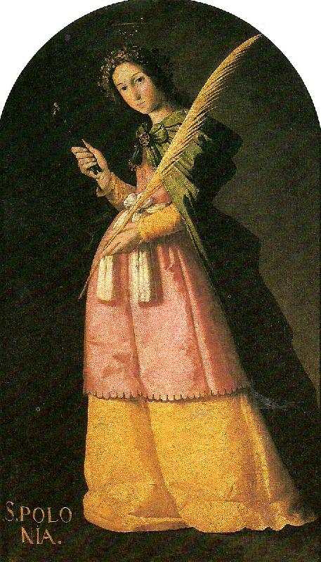 Francisco de Zurbaran st, apolonia France oil painting art